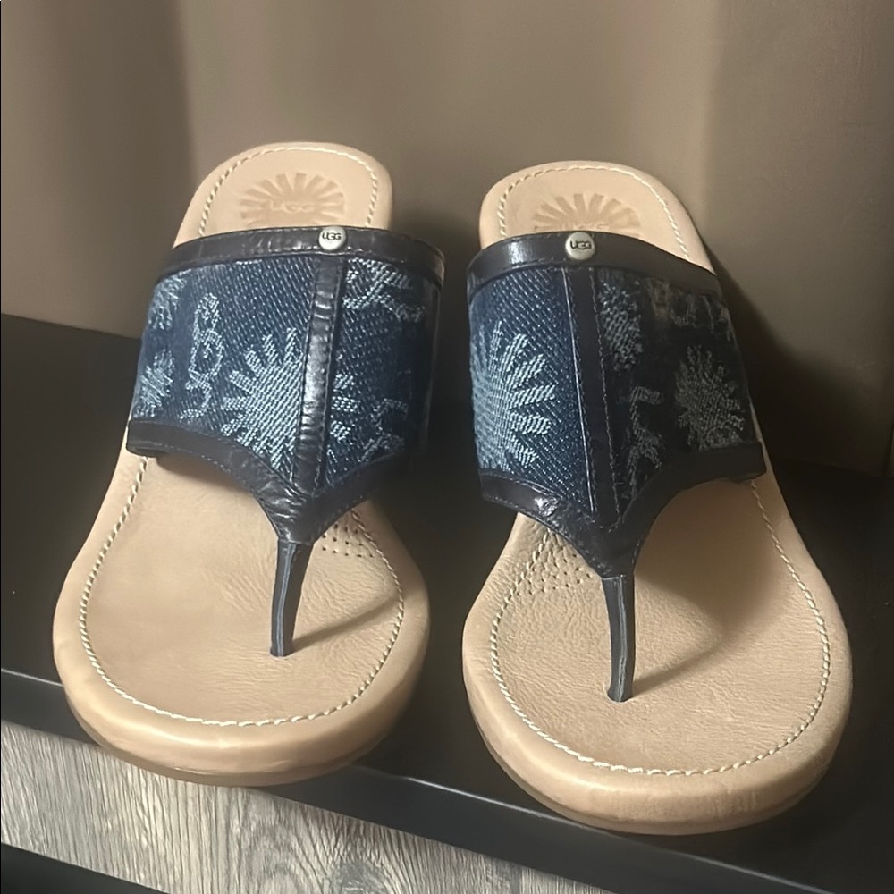 Brand New UGG Denim Wedges